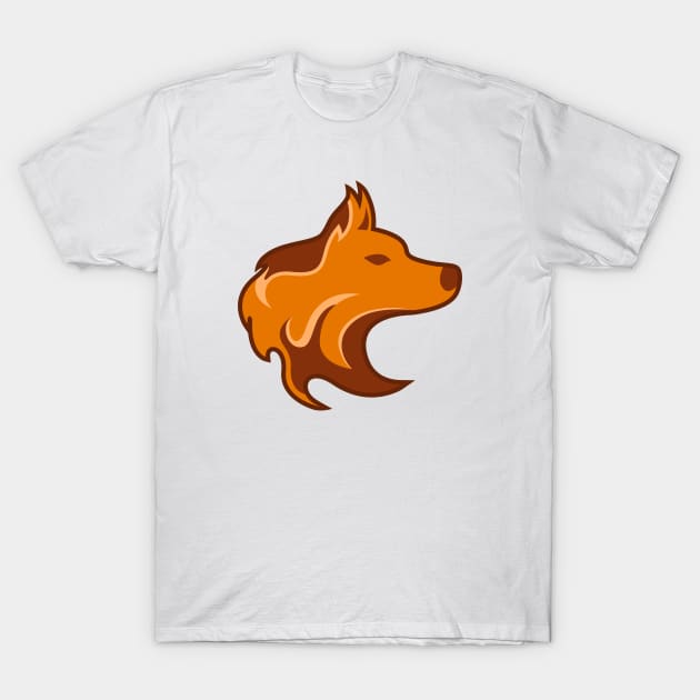 The wolf T-Shirt by SASTRAVILA